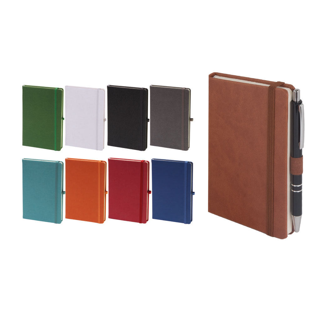 İNCEK SİYAH TARİHSİZ DEFTER (9X14 CM)