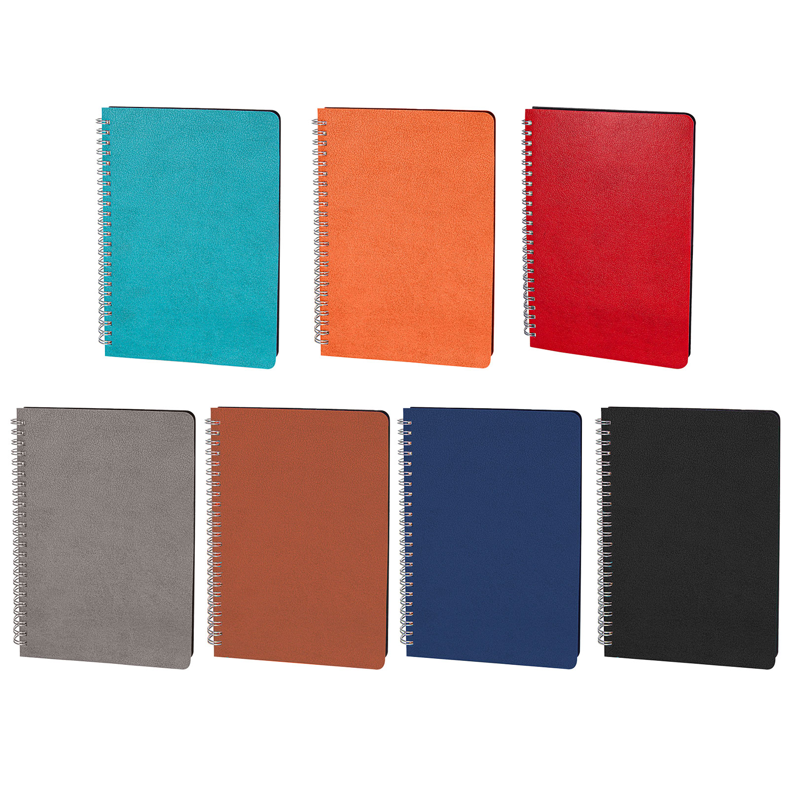 AKYURT KIRMIZI SPİRALLİ TARİHSİZ DEFTER (13X21 CM)