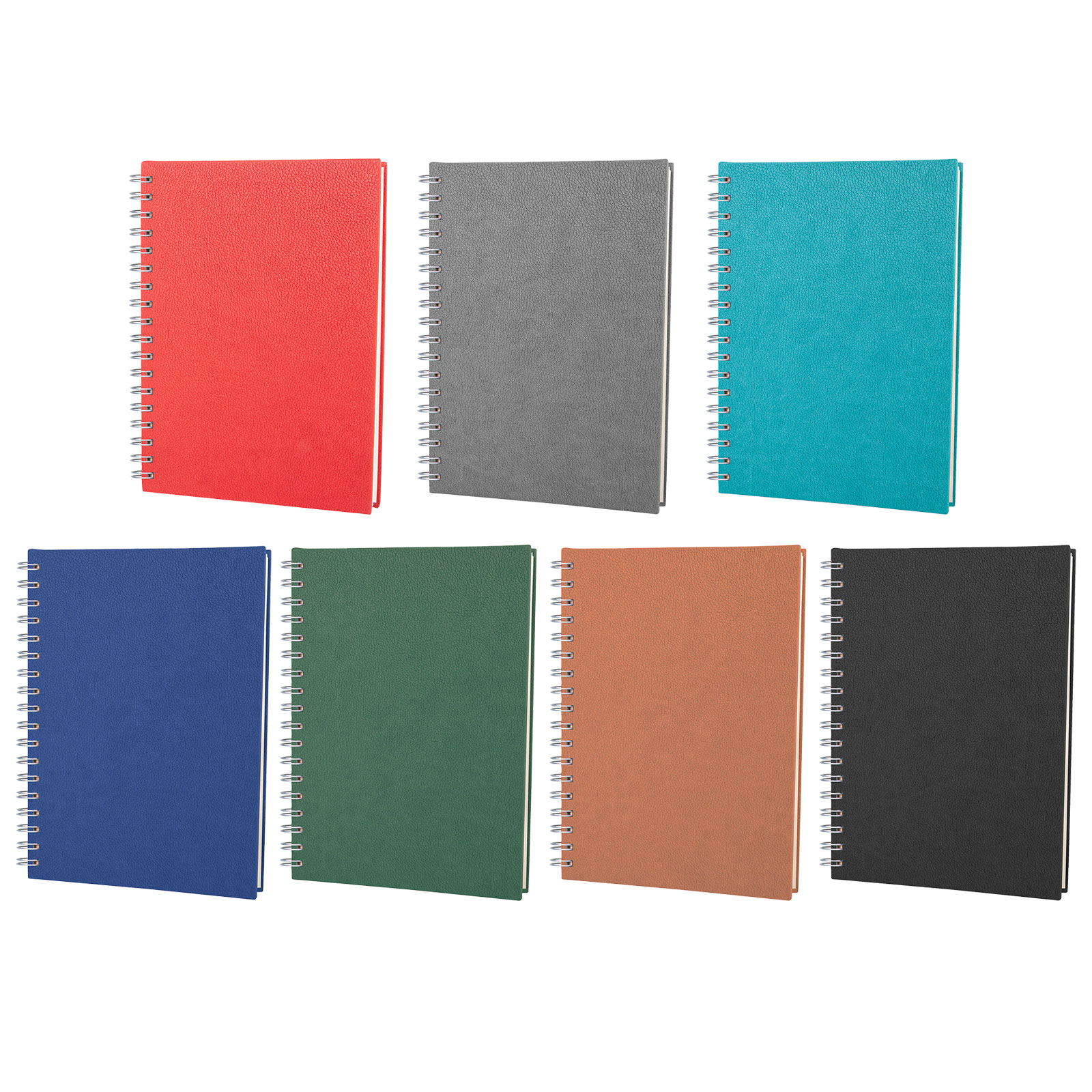 ALTINDAĞ SİYAH KARELİ SPİRALLİ TARİHSİZ DEFTER (17X24 CM)