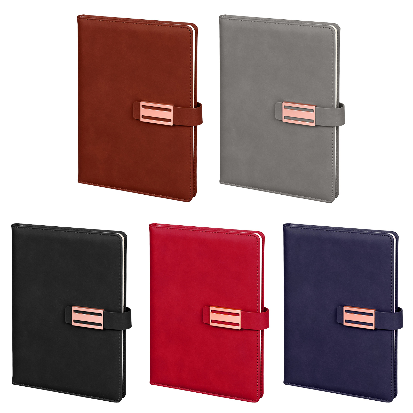 AKINCI LACİVERT TARİHSİZ DEFTER (15X21 CM)