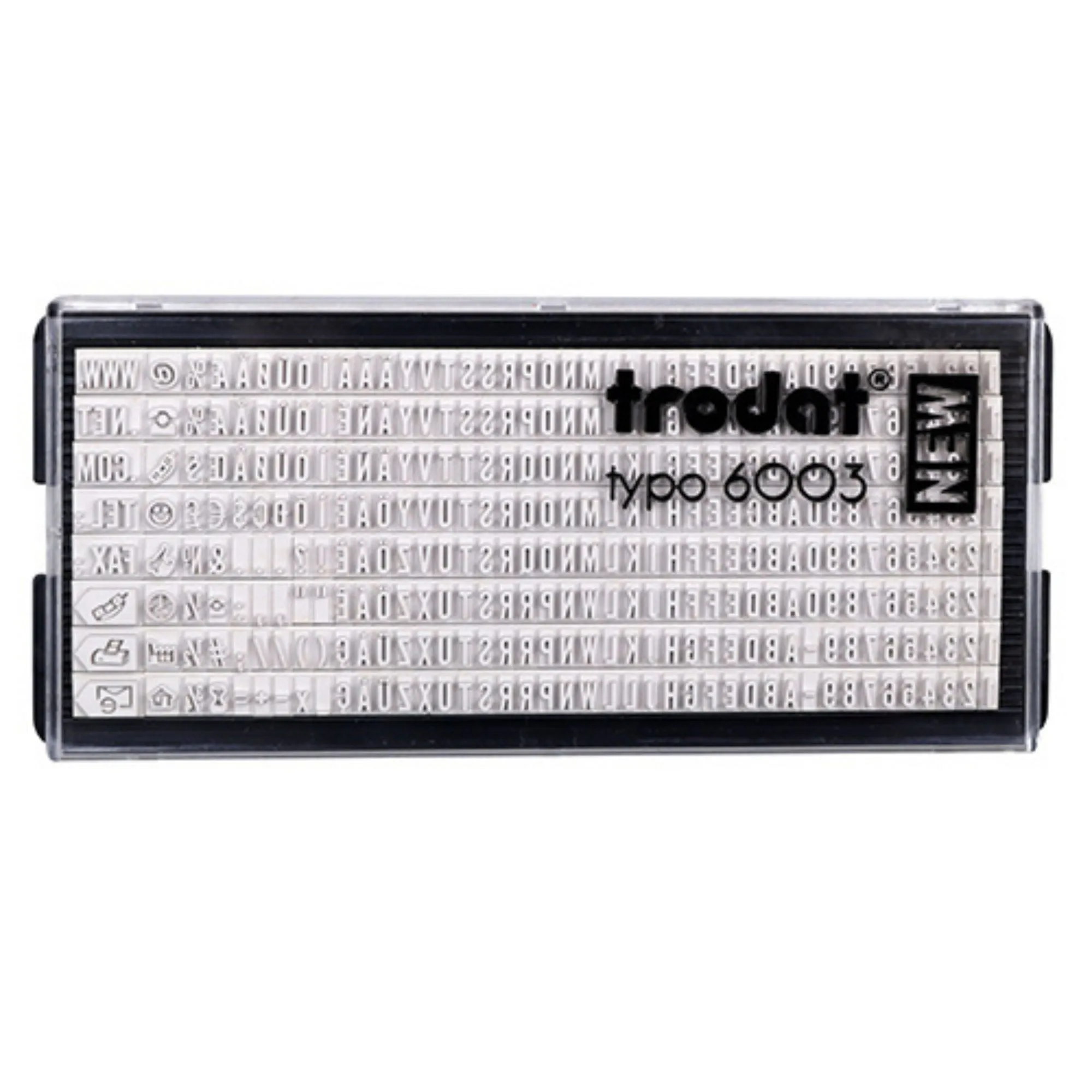 Trodat 6003 3 mm 336 Karakter Harf Takımı 16003