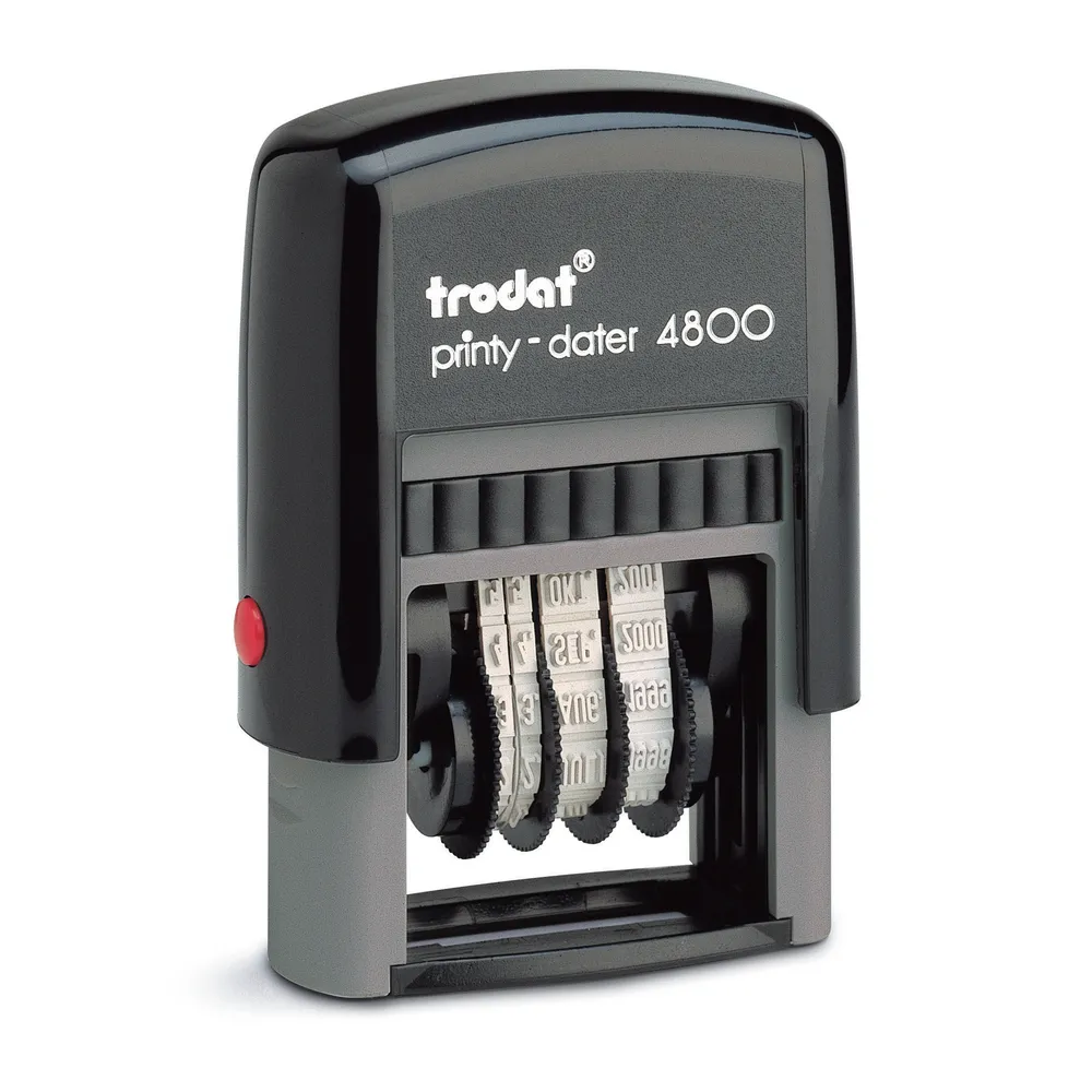 TRODAT 4800 TARİH DAMGASI Tarih Ebatı 3 mm